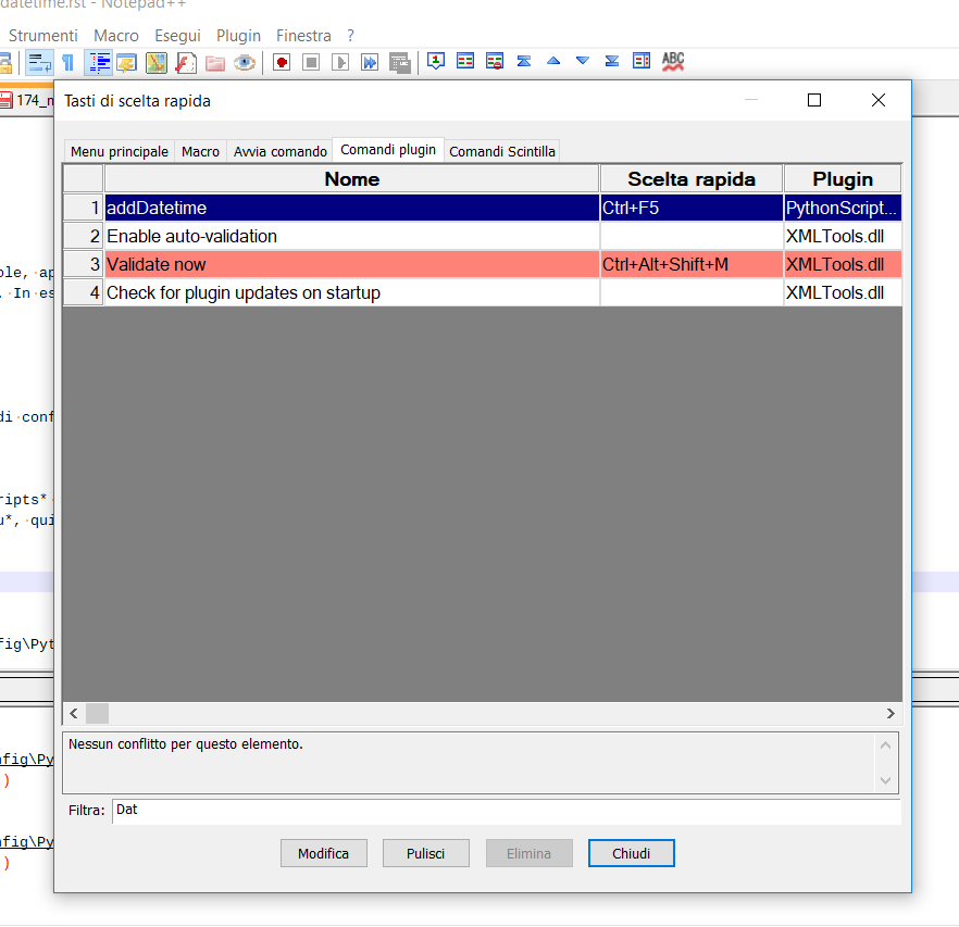 notepad++ shortcut script